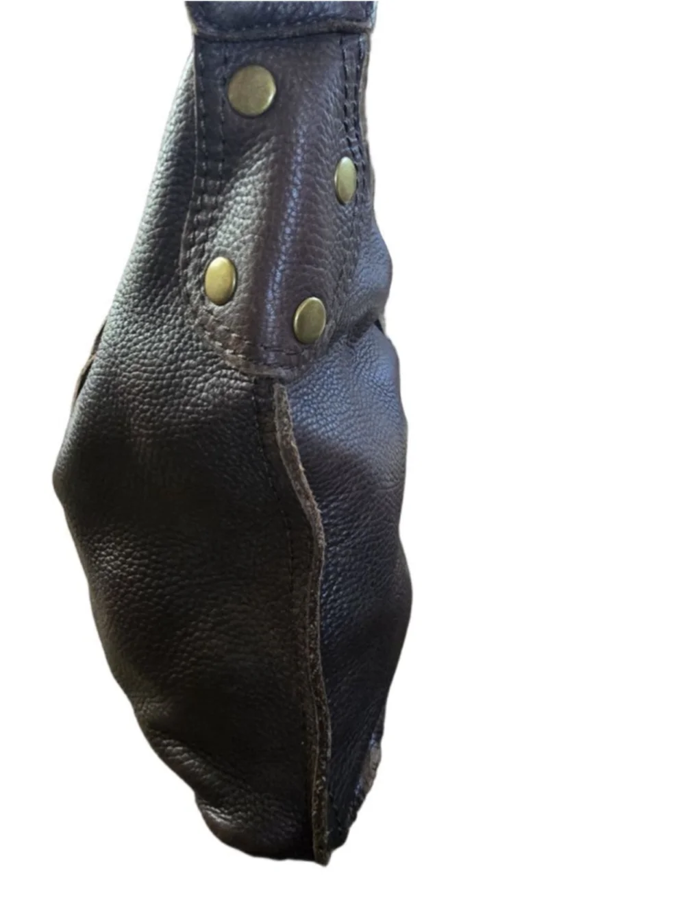 Women's Lucky Brand Brown Leather Shoulder Bag One Size